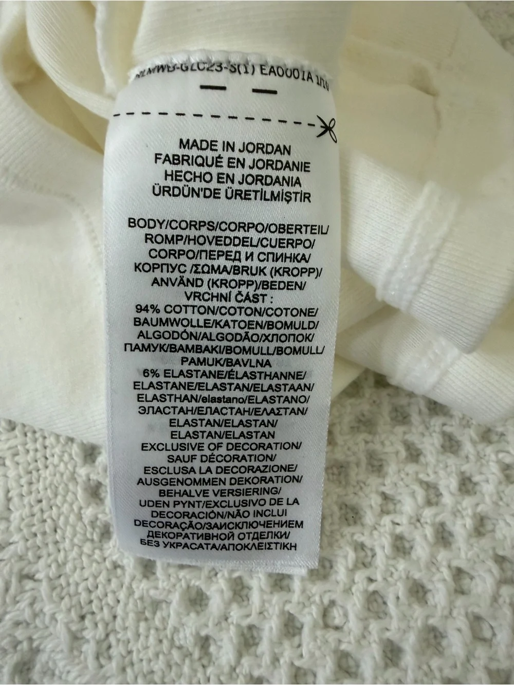 Polo by Ralph Lauren Off-White Crewneck Long Sleeve Top - Picture 4 of 6